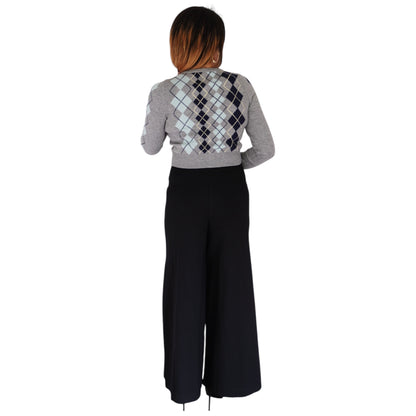 Serena Intarsia Argyle Cardigan by 525 America