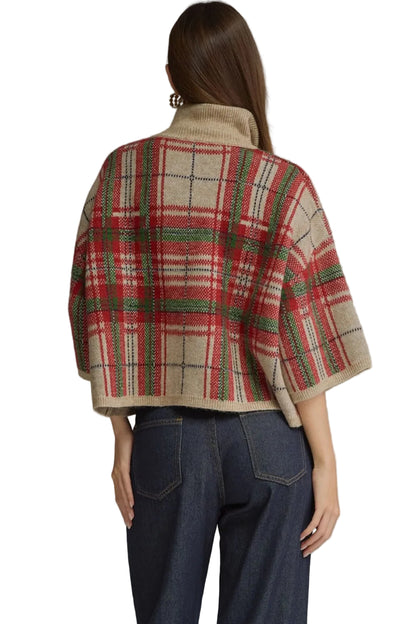 Sabrina Plaid Sweater